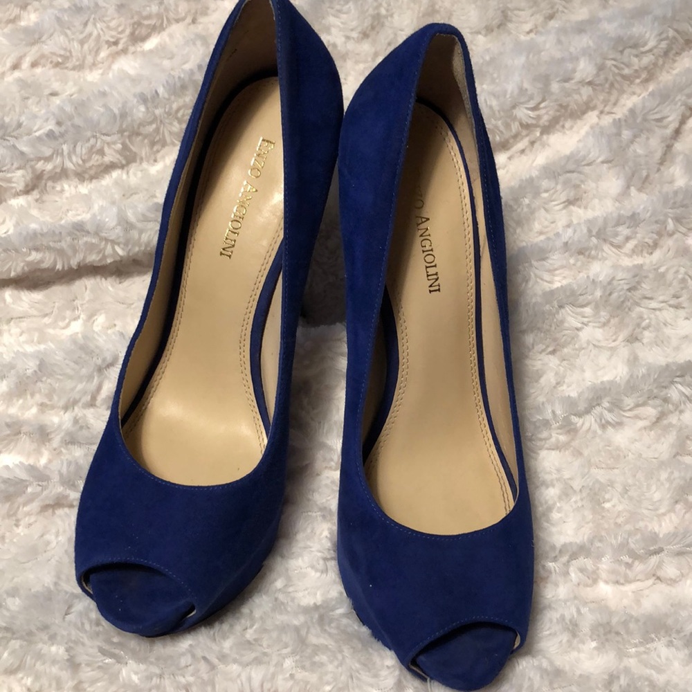Royal Blue Heels